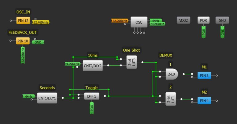 Analog Clock Motor Driver Implementation Using GreenPAK™ - Electronics ...