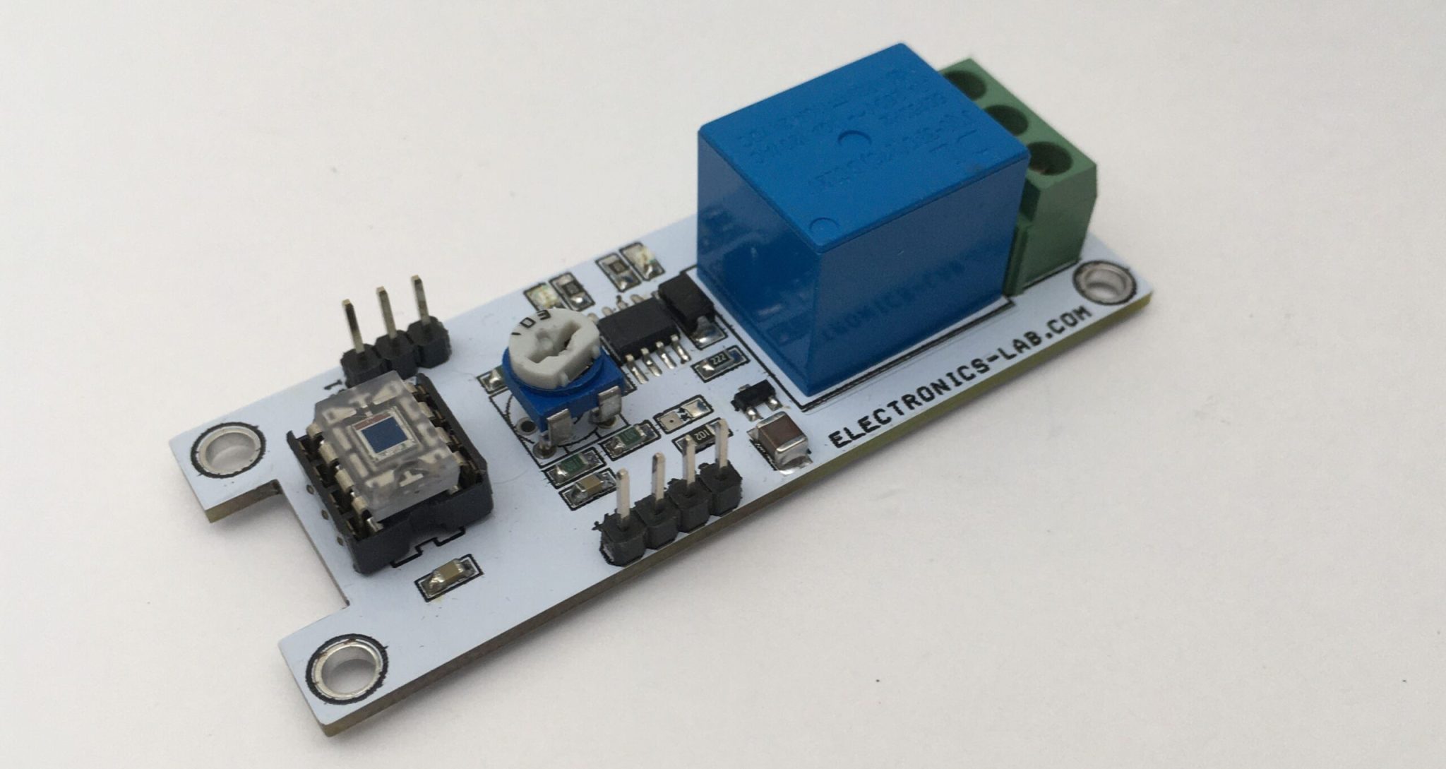 Analog Light Sensor + Light Sensitive Switch using OPT101 - Electronics ...