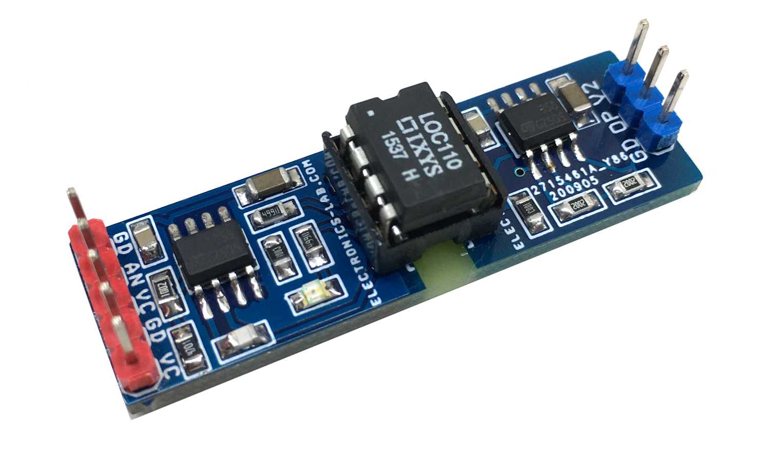 Optically Isolated Analog Input Module For Arduino Electronics Lab