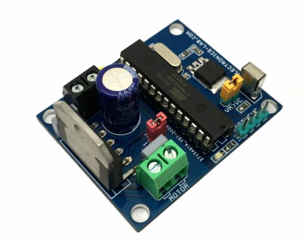 Brushed DC Motor Controller Using Infra-Red Remote - Electronics-Lab.com