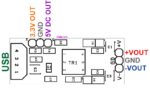 +/-18V Isolated DC-DC Converter Dual Supply Output from USB 5V Power ...