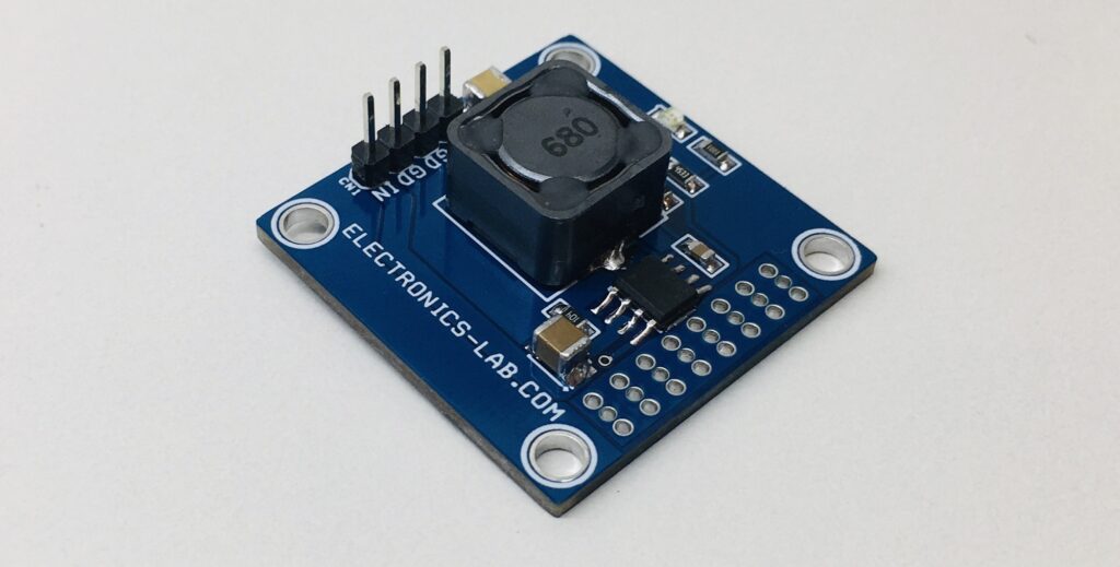 65V Input to 12Vdc Output - 1A synchronous buck DC\/DC ...