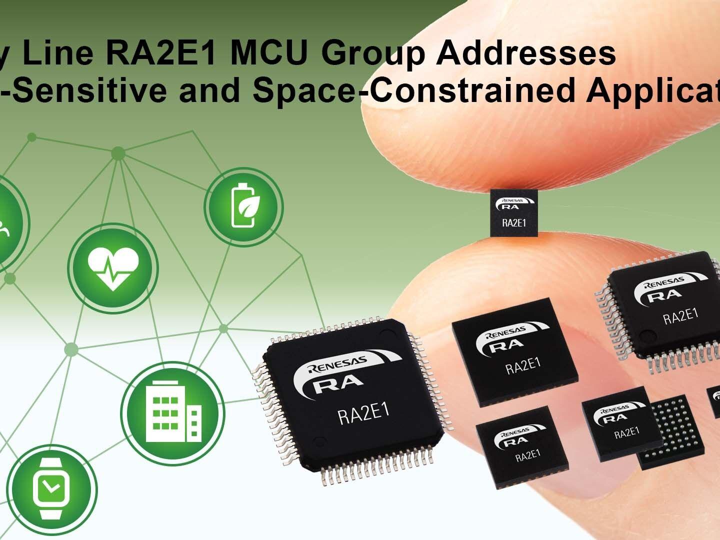 RA2E1 – 48MHz Arm® Cortex®-M23 Entry Line General Purpose Microcontroller