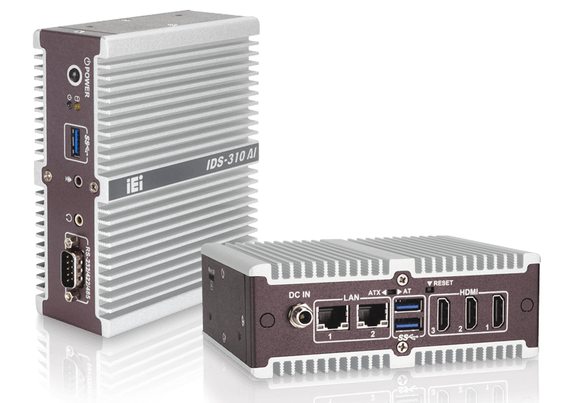 IDS-310AI mini-PC with Apollo Lake SoC and dual Myriad X VPUs