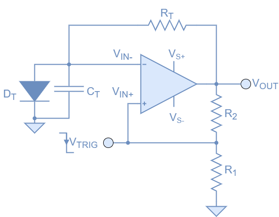 Monostable op amp.png - Electronics-Lab.com