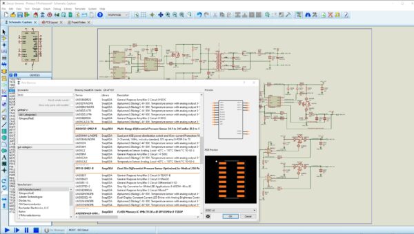 Proteus Adds Snapeda Cad Model Search To Boost Electronics Design 