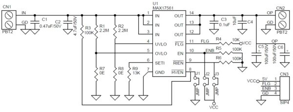 High Accuracy Adjustable Overvoltage And Overcurrent Protectors Using 