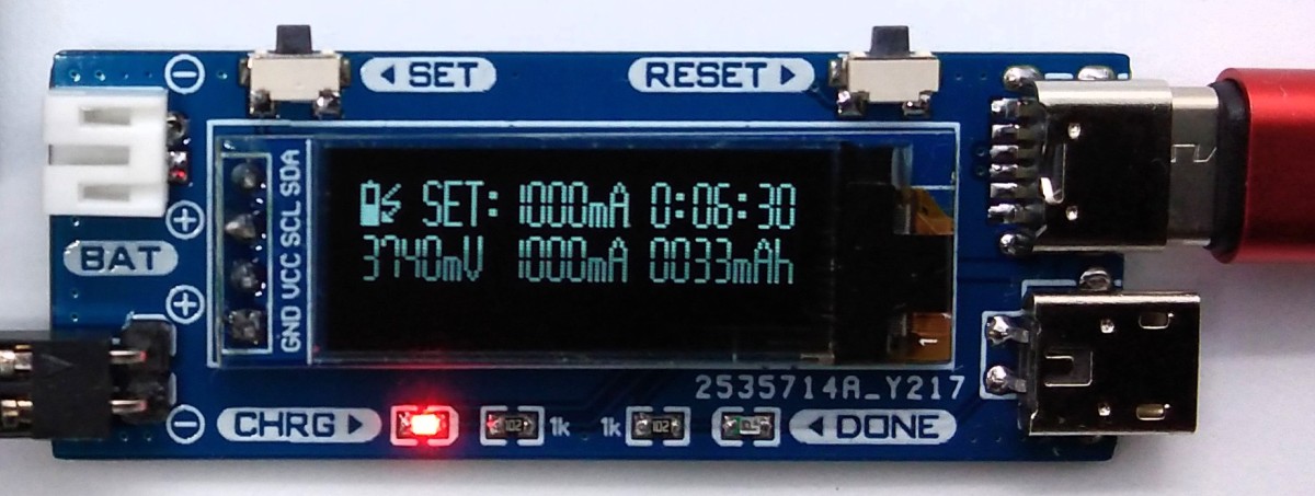 arduino li ion battery monitor