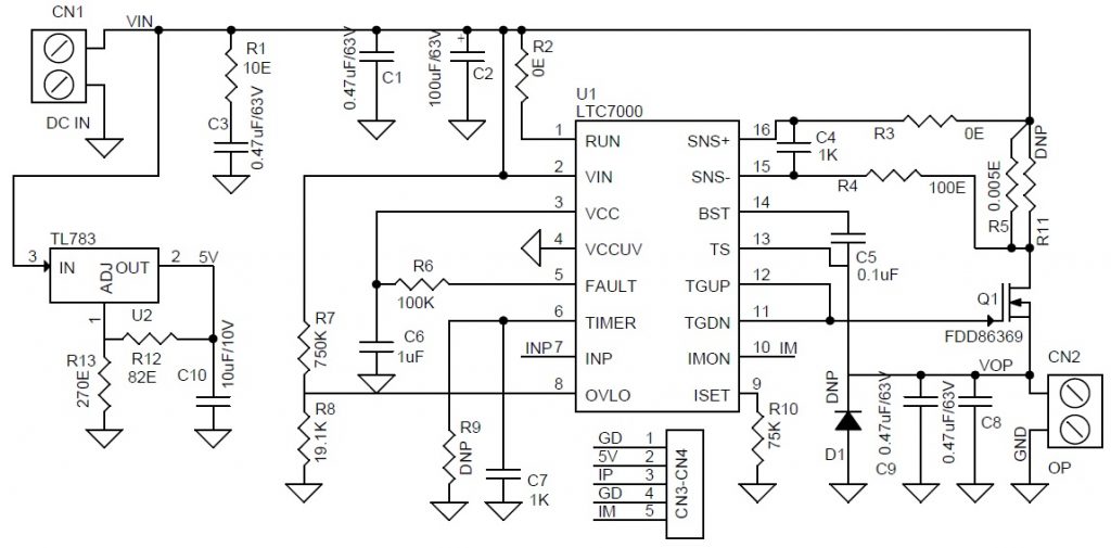 High Side Switch with Input Overvoltage and Overcurrent Protection ...