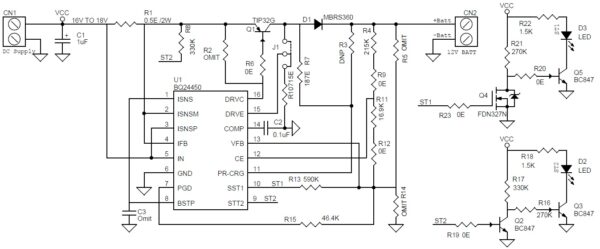 Dual-Level Float-Cum-Boost Charger with Pre-Charge for 12V - 3 to 6Ah ...