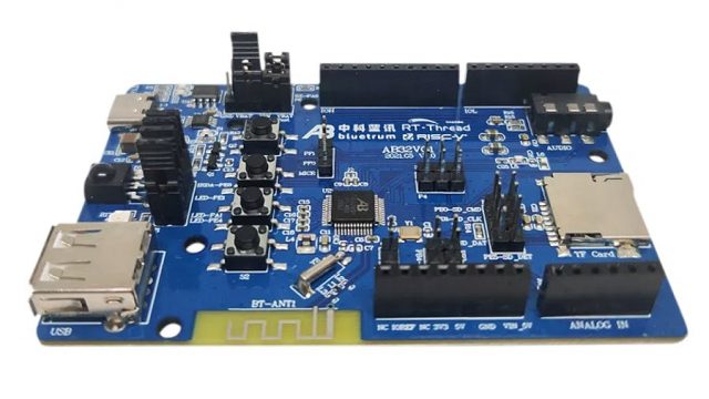 Arduino UNO-like AB32VG1 Development Board based on RISC-V MCU