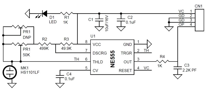 Humidity Sensor - Humidity to Frequency Output - Electronics-Lab.com