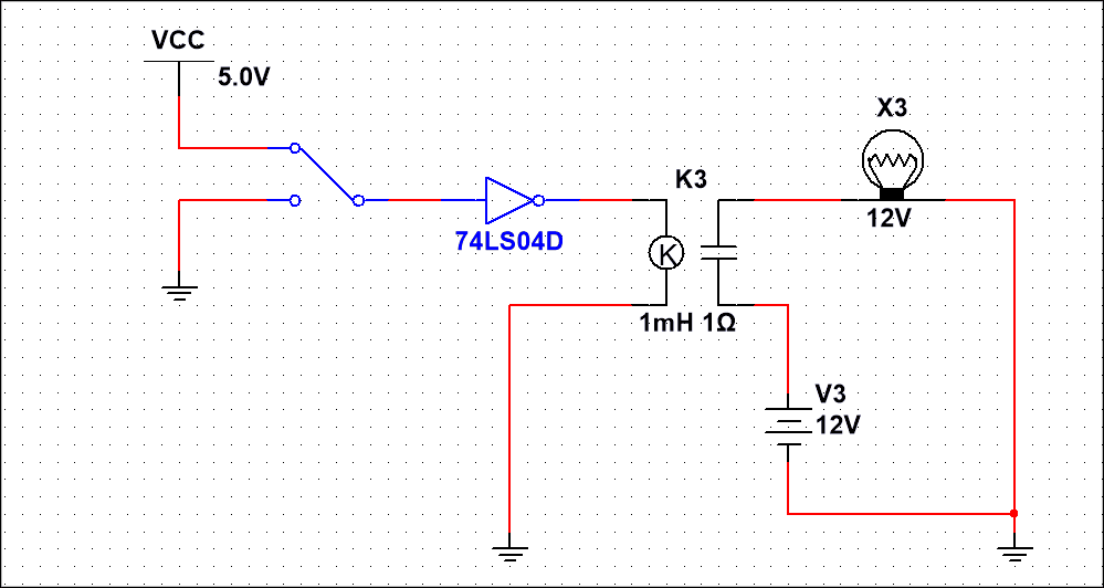 not gate circuit diagram