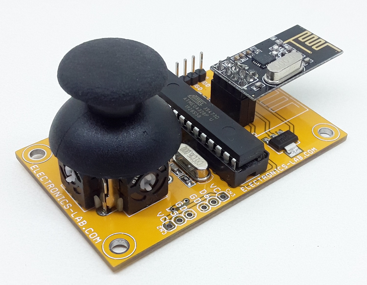 arduino rgb led joystick controller