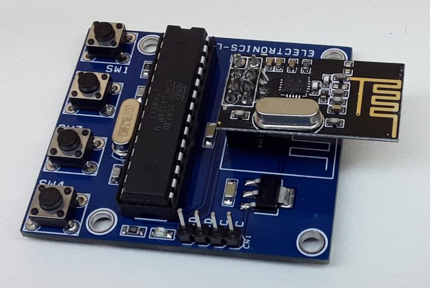 Channel RF Remote Transmitter Using NRF L Arduino Compatible Electronics Lab Com