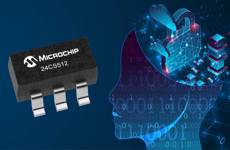 Microchip Introduces High-Speed Mode I2C Serial EEPROM with 128-Bit Serial Number