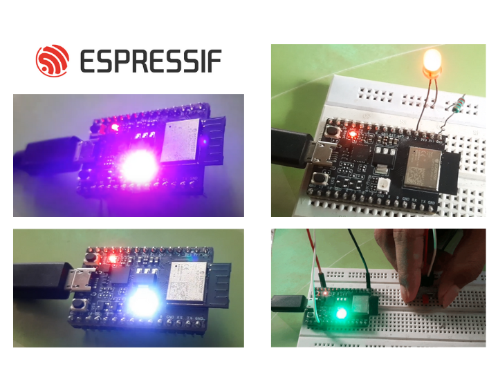 ESP32-C3 development board with 0.42inch LCD display WiFi
