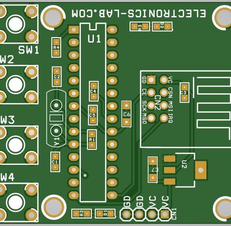 PCB GRB TOP - Electronics-Lab.com