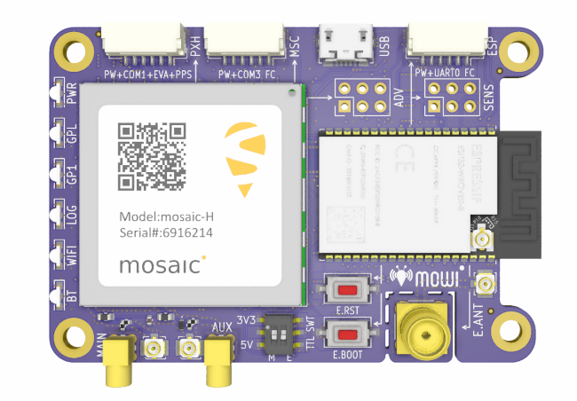 GPS/GNSS module receiver now features BLE/WiFi capabilities