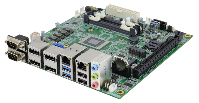 AMD Ryzen Embedded V2000-based MI989 Mini-ITX Motherboard