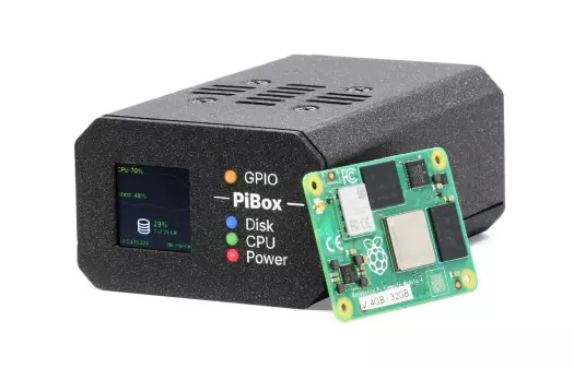 PiBox 2 Mini - A Raspberry Pi CM4-Based NAS And Cloud Storage Device 