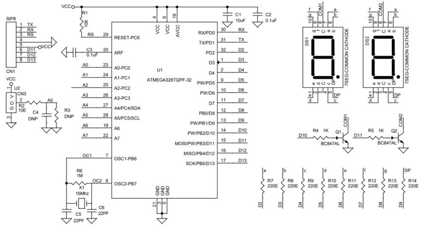 Arduino 2-Digit 0.5