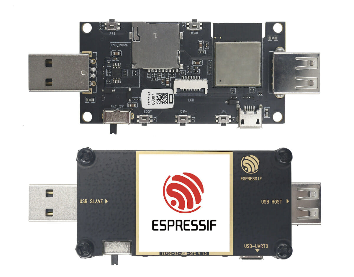 Meet the ESP32-S3-USB-OTG Development Board For USB Host And