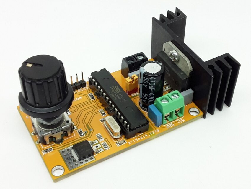 Brushed Dc Motor Controller Using Rotary Encoder Arduino Compatible Electronics 9063