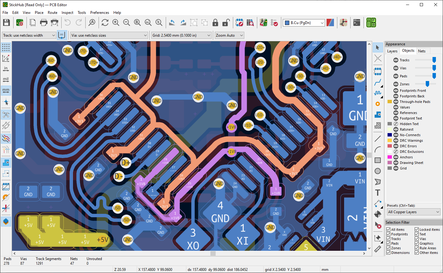 Kicad Version 600 With New Interface And Improved Pcb Design