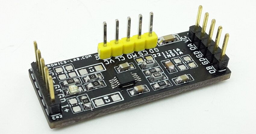 Spi Programmable Gain Amplifier With Input Vos Trim And Output Opamp Electronics Lab Com