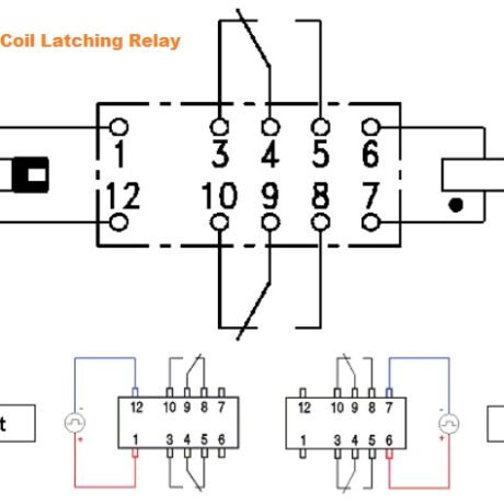 Dual Coil Latching Relay Operetions - Electronics-Lab.com