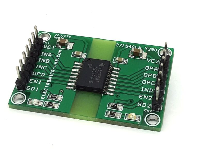 4 Channel SPI Interface Isolator with three Forward and One Reverse Direction Channels