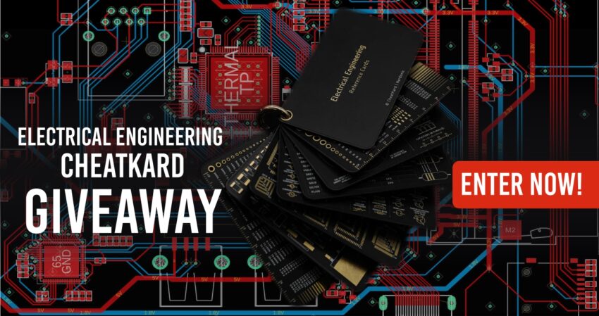 DELA DISCOUNT giveway_EE-850x449 Giveaway of 3 x Electrical Enginner Cheatkards -> Enter Now DELA DISCOUNT  