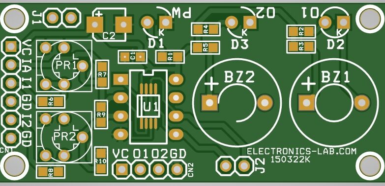 pcb grb top - Electronics-Lab.com