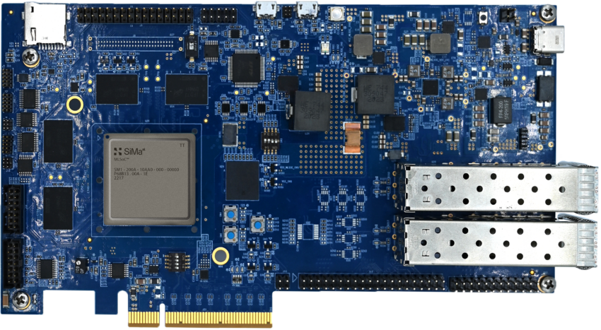 SiMa.ai’s Machine Learning System-on-Chip (MLSoC) is a software-centric ML chip that targets the edge