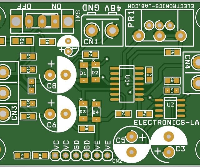 pcb grb top - Electronics-Lab.com