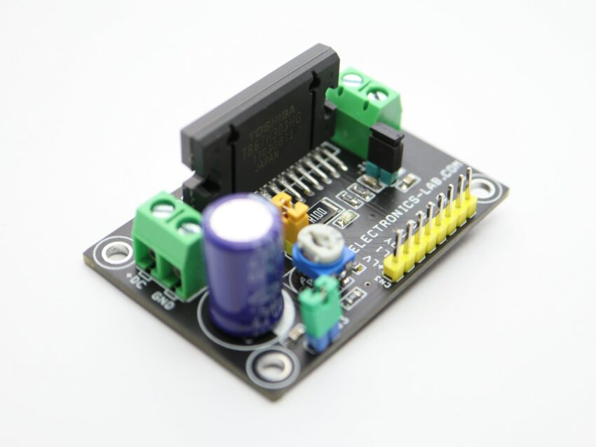 8A Brushed DC Motor Driver with Adjustable Constant Current, Direction ...