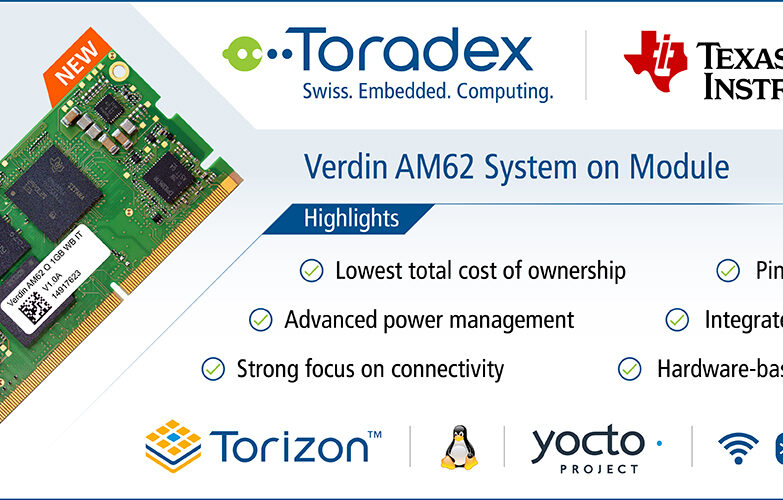 Toradex Verdin AM62 Highlights - Electronics-Lab.com