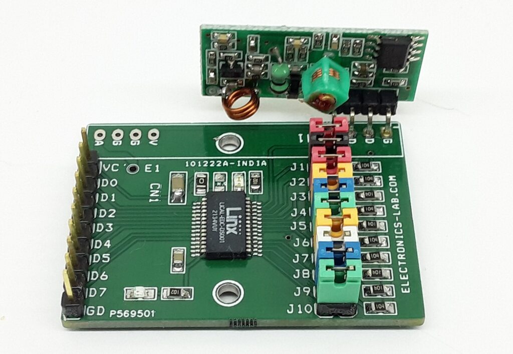 8 Channel RF Remote Receiver with Holtek and Serial Protocol ...