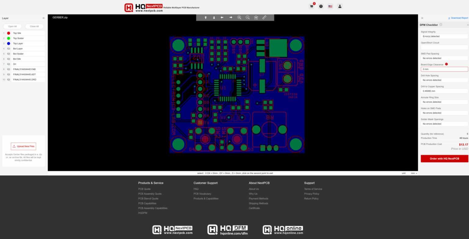 Free-Online-PCB-Gerber-Viewer-and-DFM-Tool-HQDFM-HQ-NextPCB ...