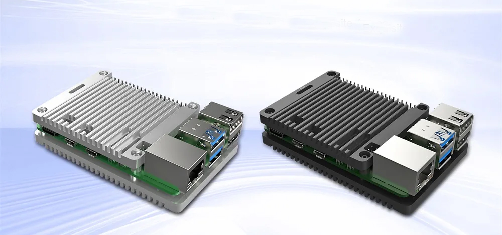 EDATEC Unveils Two New Fanless Cases for Raspberry Pi 5