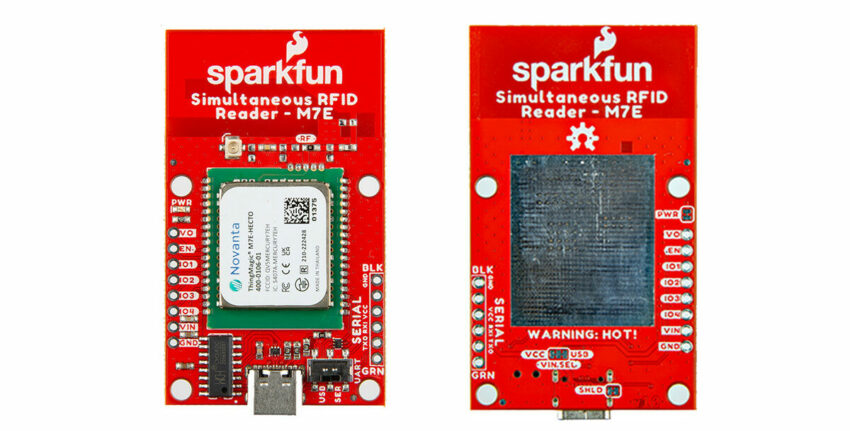 SparkFun M7E Hecto RFID Reader - A Simultaneous RFID Reader with USB-C ...