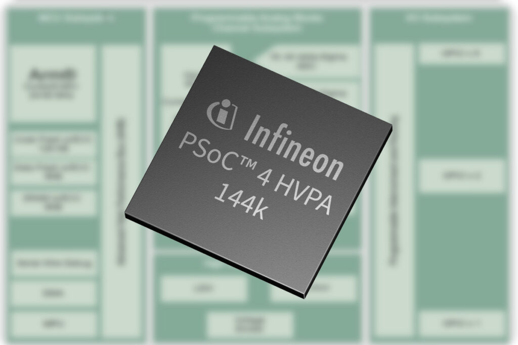 Infineon PSoC 4 HVPA-144K Microcontroller is Designed for Automotive Battery Management Systems