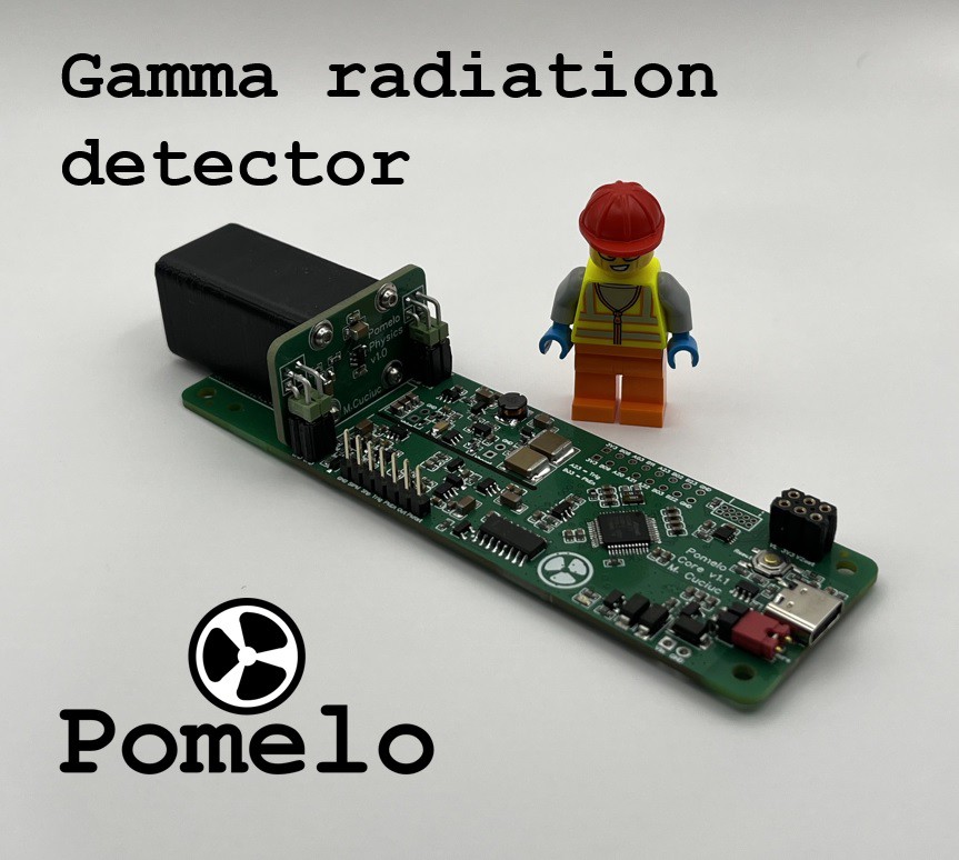 Pomelo: Affordable and Versatile Gamma Spectroscopy Module for Hobbyists and Developers