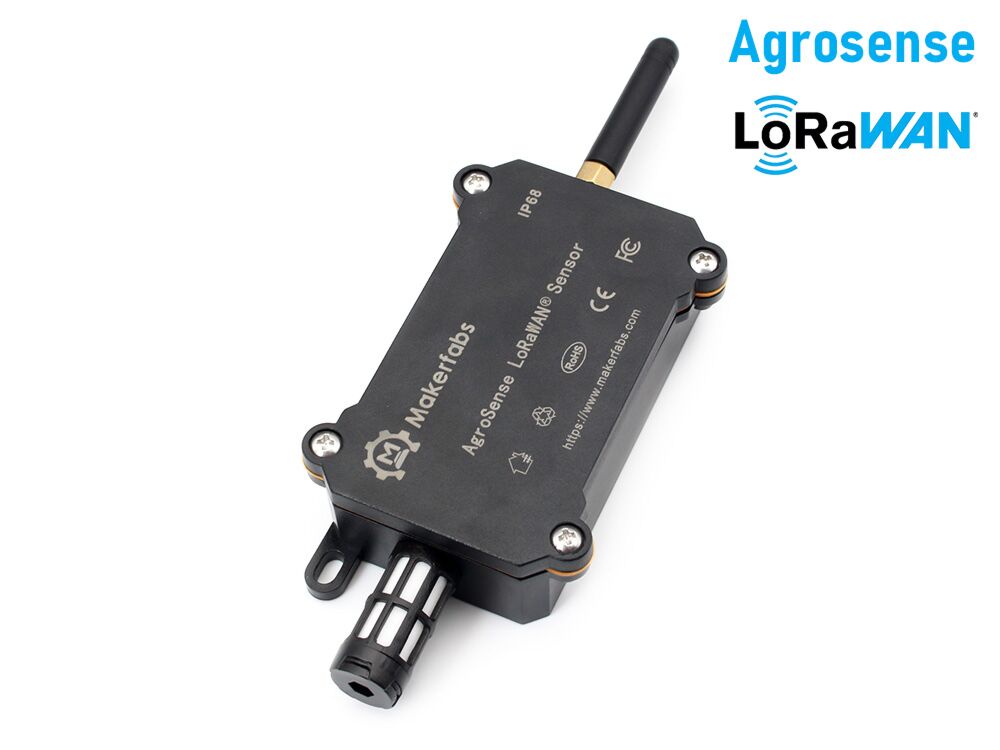 Makerfabs AgroSense Review – A LoRa Powred Temperature and Humidity Sensor for Industrial and Agricultural Applications