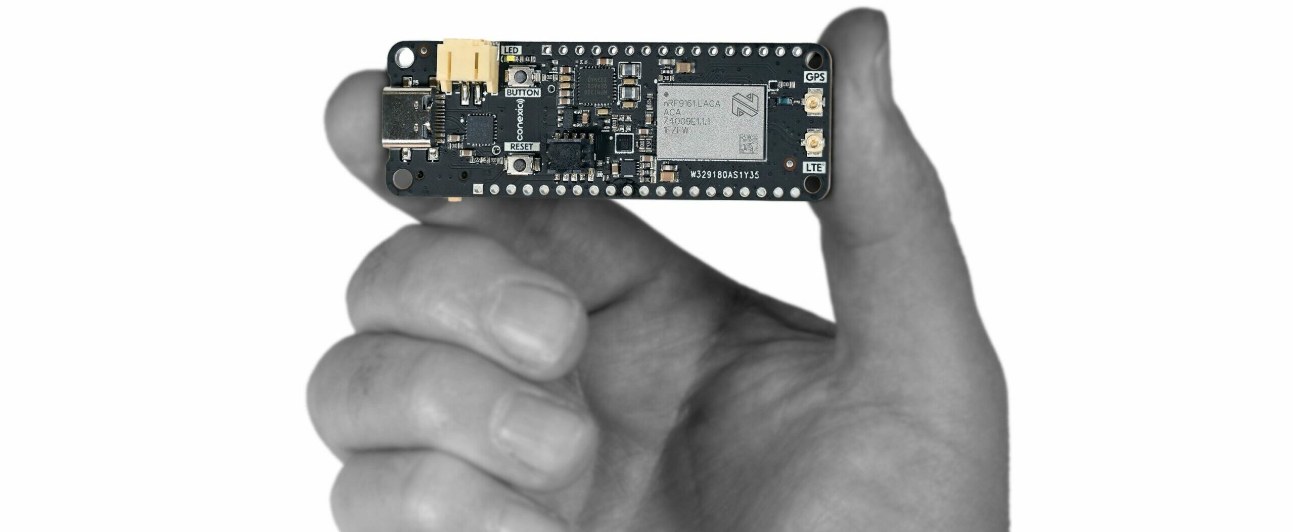 Conexio Stratus Pro- nRF9161 Powered Dev Kit with LTE-IoT, DECT NR+, GNSS and Much More