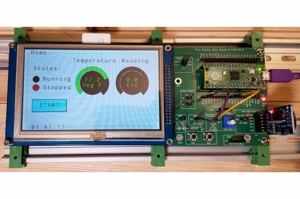 Pico Display Base Board – A Versatile Platform for Raspberry Pi Pico based LCD Projects