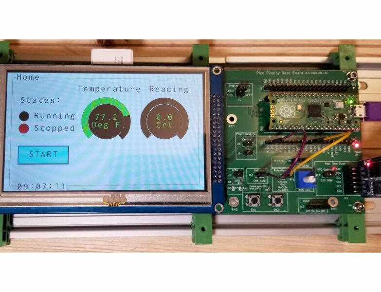 Pico Display Base Board – A Versatile Platform for Raspberry Pi Pico based LCD Projects