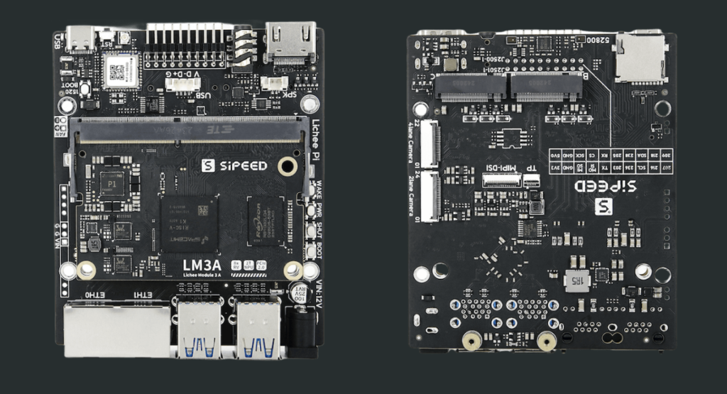 RISC-V Based Lichee Pi 3A with 16GB RAM and PCIe Support
