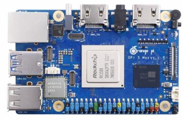 The New OrangePi 5 Max Features 2.5GbE Ethernet and M.2 M-Key Slot for Expansion